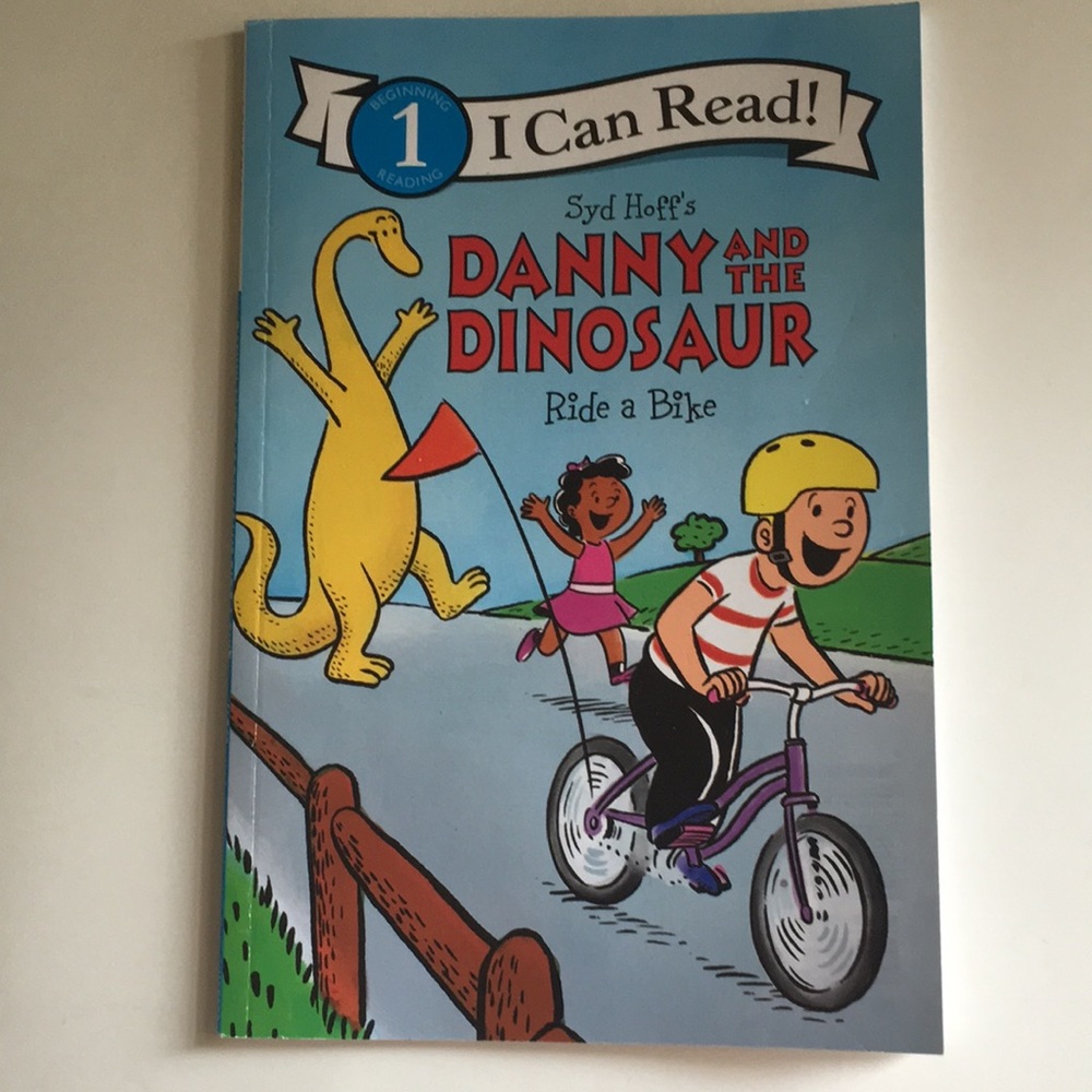 COPY - 🐊 3/$12. Danny and the Dinosaur Ride a Bike, paperback book